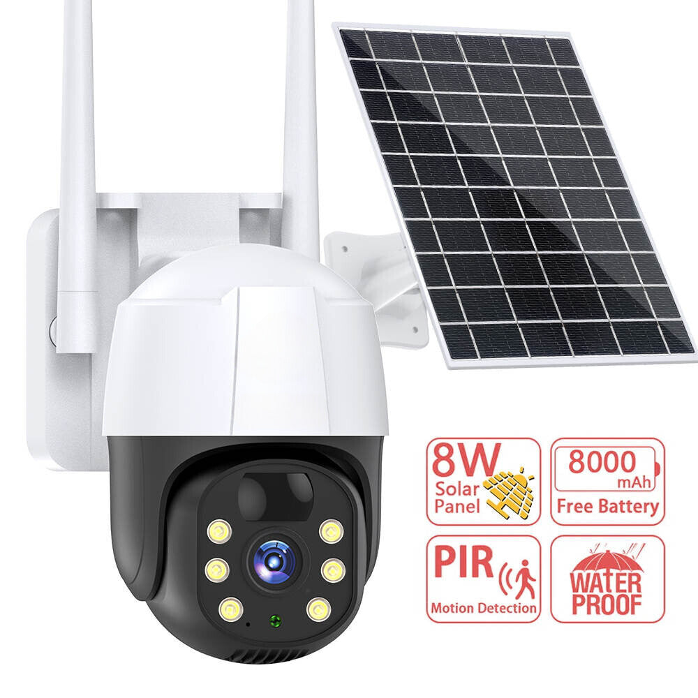 Caméra de sécurité solaire 3MP
