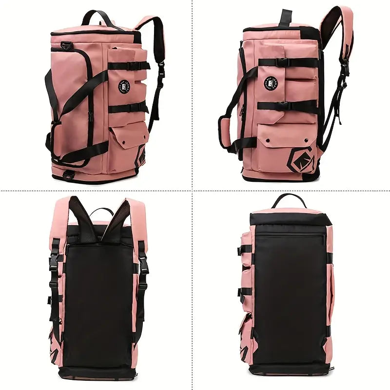 Sac de sport 55 cm 3-en-1 – compartiment chaussures, imperméable