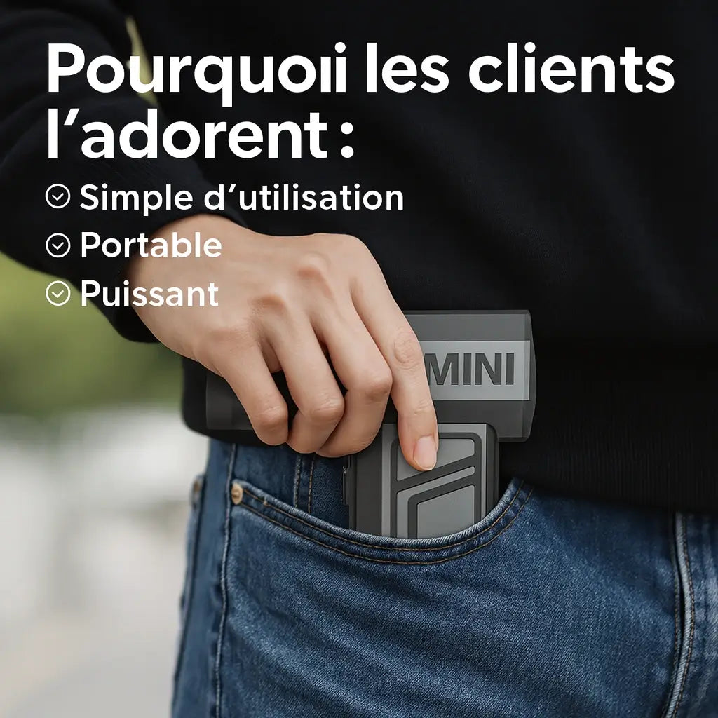 Souffleur d’air électrique X3 Mini