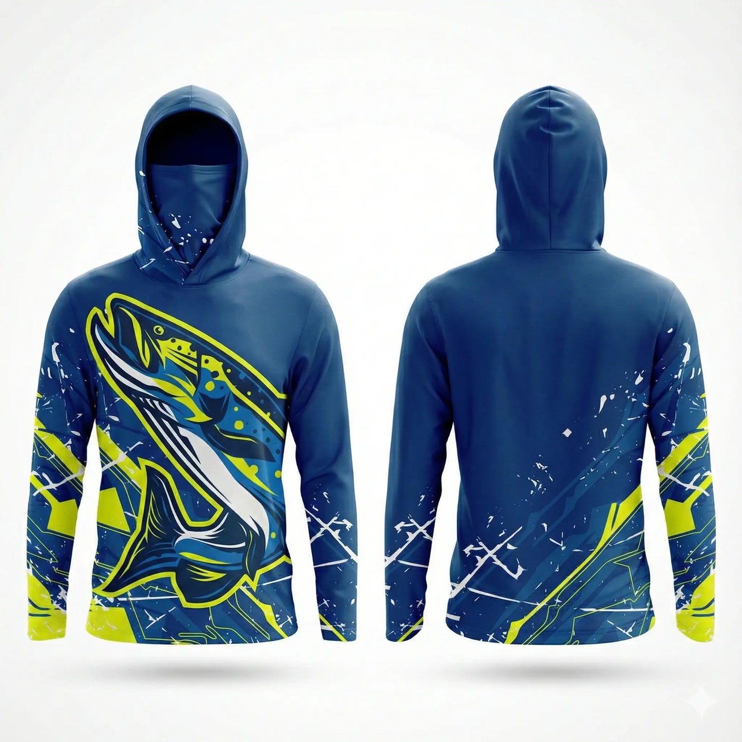 Sweat Pêche Performance – UPF 50+ & Masque