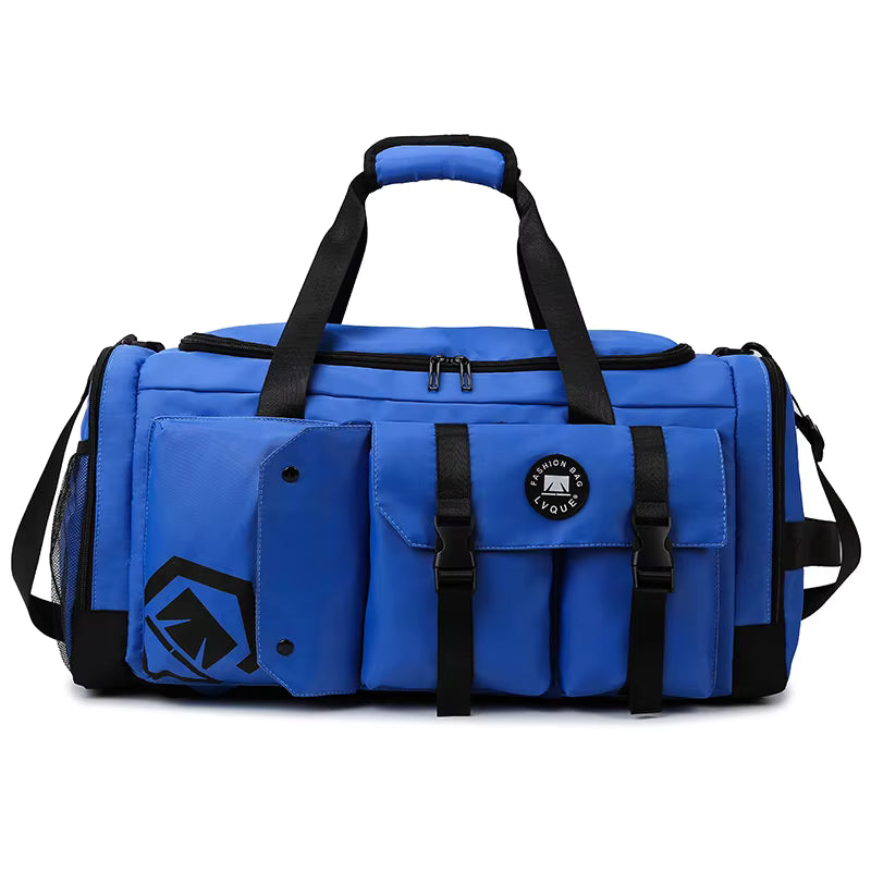 Sac de sport 55 cm 3-en-1 – compartiment chaussures, imperméable