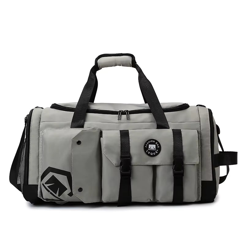 Sac de sport 55 cm 3-en-1 – compartiment chaussures, imperméable