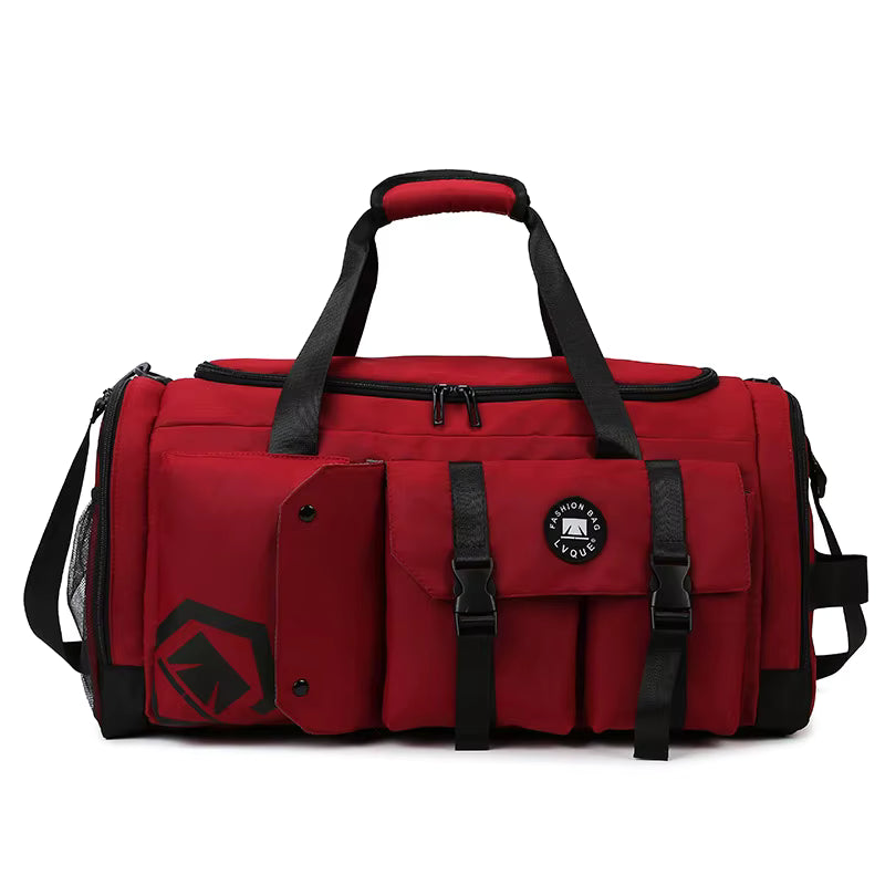 Sac de sport 55 cm 3-en-1 – compartiment chaussures, imperméable