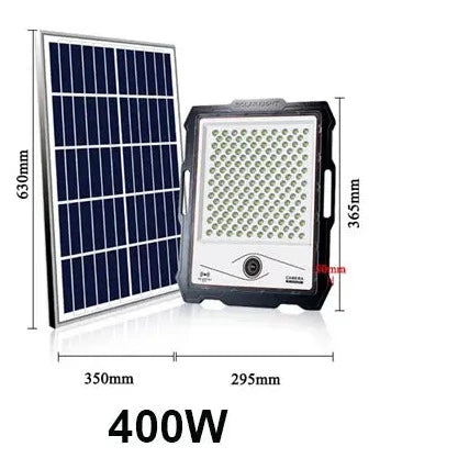 Projecteur Solaire de Sécurité avec Caméra