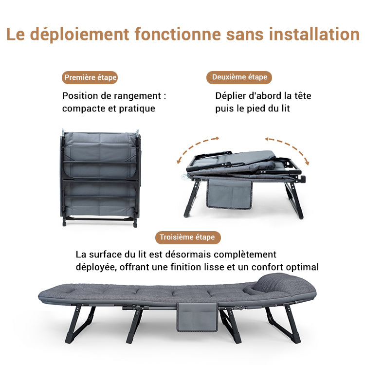 Lit Pliable Confort