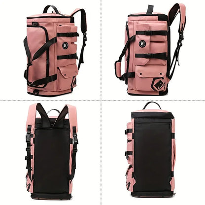 Sac de sport 55 cm 3-en-1 – compartiment chaussures, imperméable