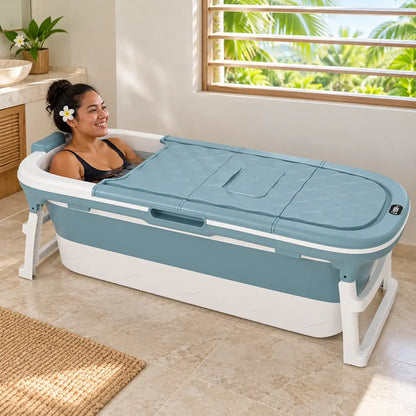 Baignoire pliable 152 cm avec afficheur de température