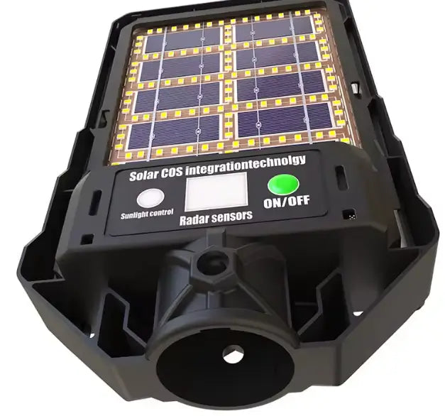 Projecteur Solaire LED 400W 12000 lm avec Détecteur