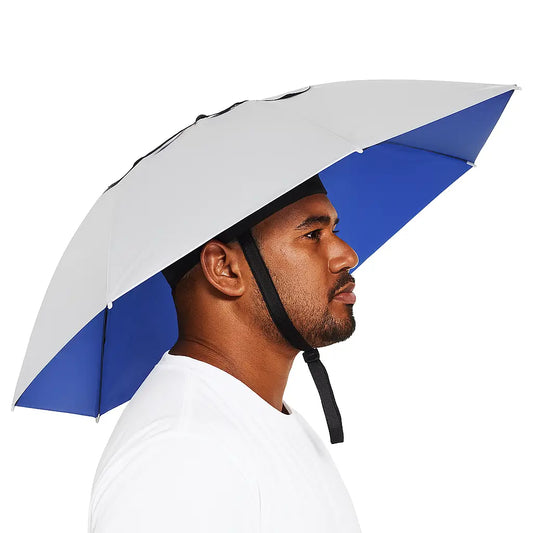 Chapeau Parapluie Mains Libres