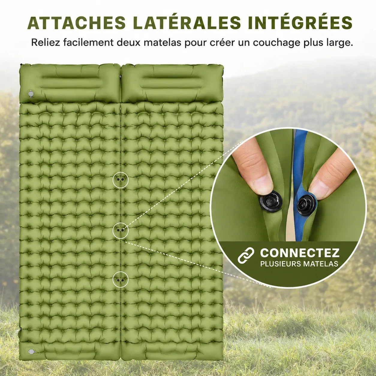 Matelas de Camping Gonflable