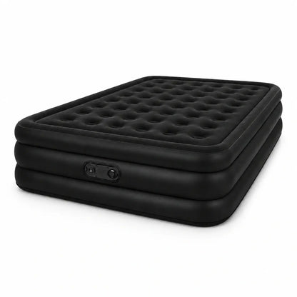 Matelas Gonflable 2 Places – Pompe USB Rechargeable & Arrêt Auto | Camping & Maison