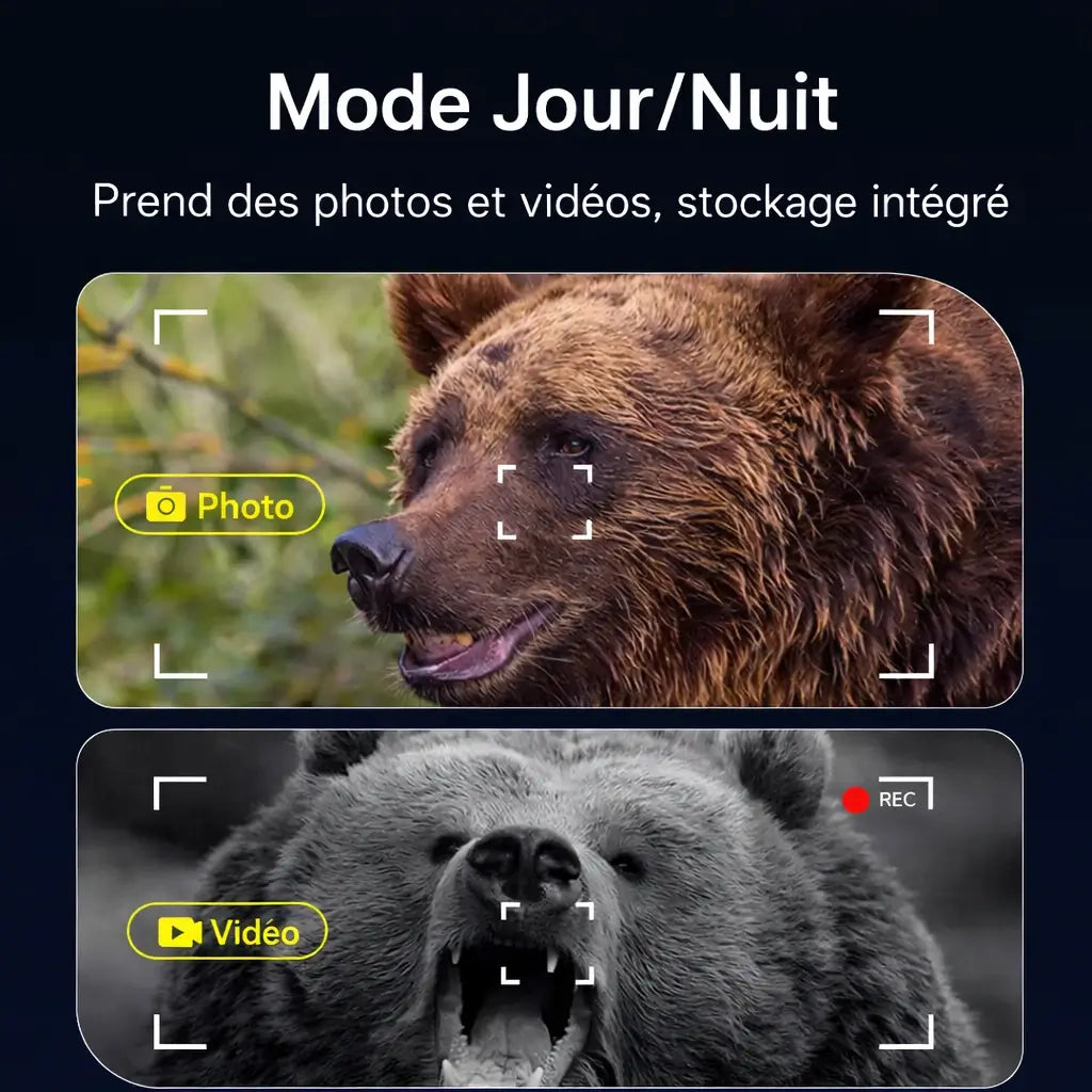 Jumelles Nocturnes 4K – Zoom x10