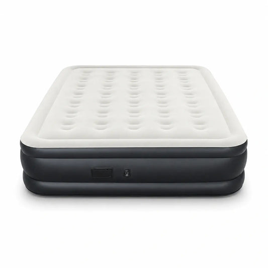 Matelas Gonflable 2 Places – Pompe USB Rechargeable & Arrêt Auto | Camping & Maison