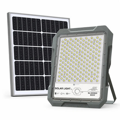 Projecteur Solaire LED 800W IP65 avec Télécommande