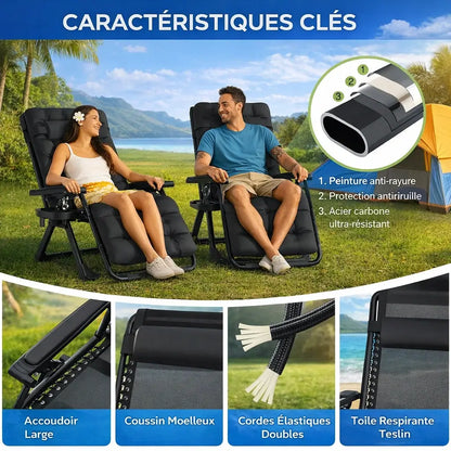 Chaise Pliante Zéro Gravité