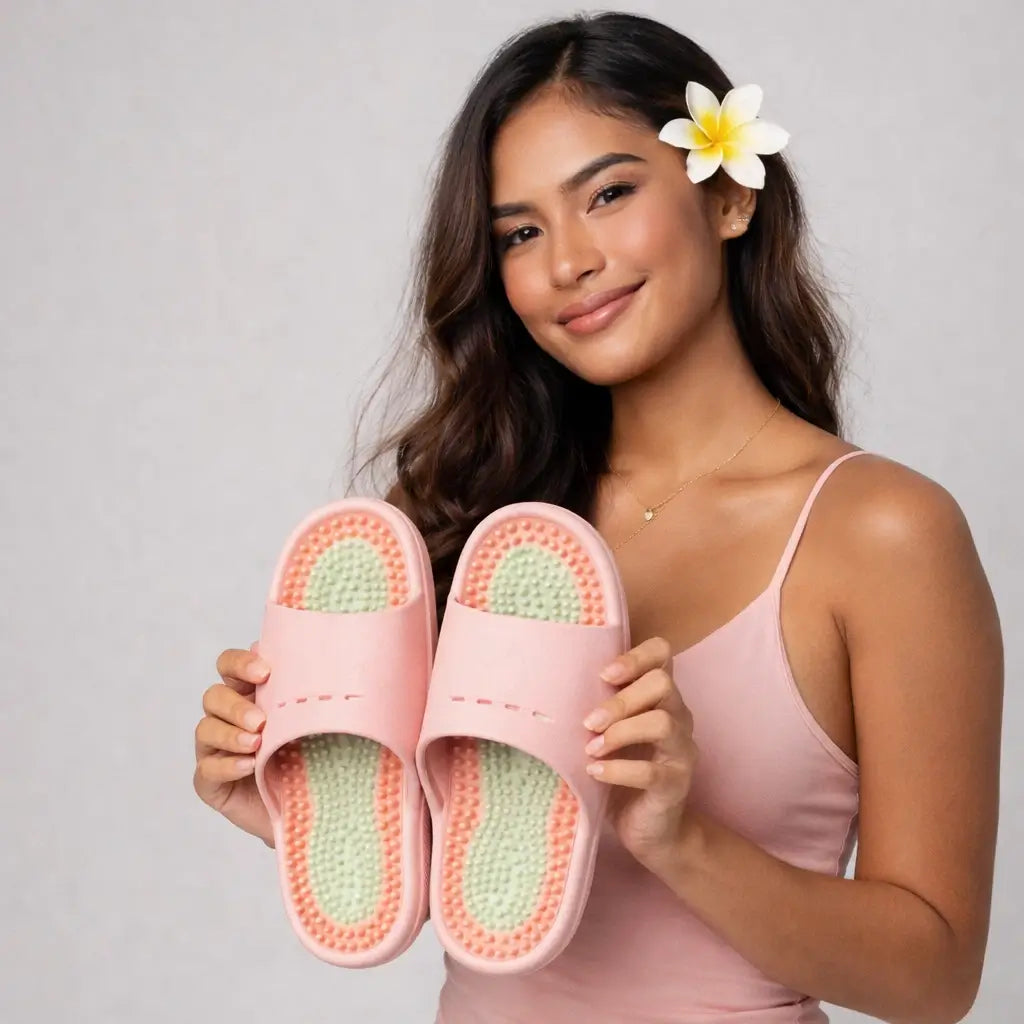 Claquettes EVA “Massage” – Antidérapantes, Semelle Épaisse