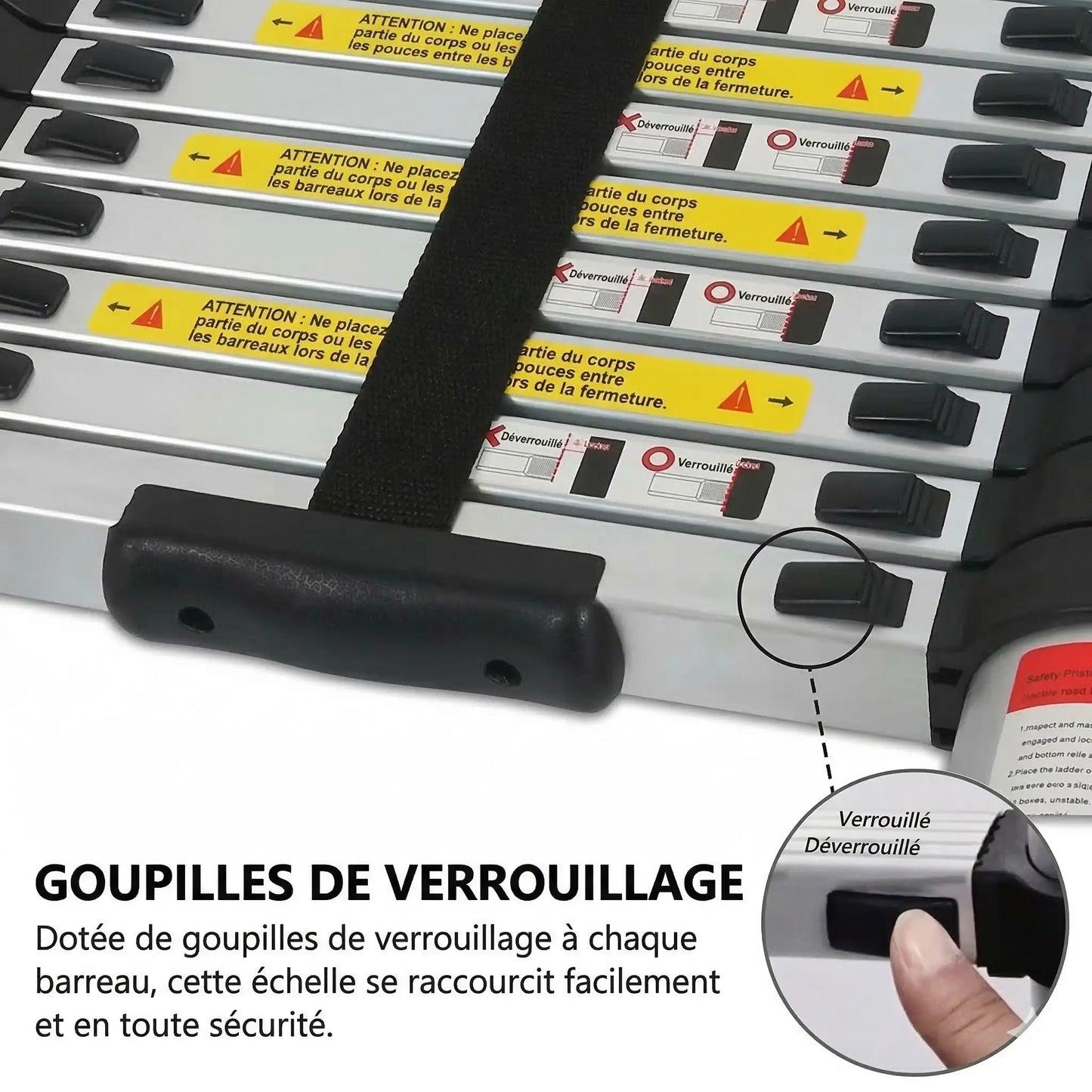 Echelle télescopique - 3.8 mètres