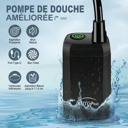 Douche Portable Rechargeable 6000 mAh – 4 Modes