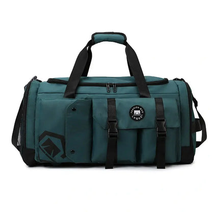Sac de sport 55 cm 3-en-1 – compartiment chaussures, imperméable