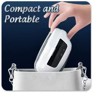 Masque Massage Yeux 3D – Pression d’air + Chaleur (3 niveaux) + Musique