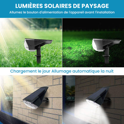 PROJECTEUR SOLAIRE DE JARDIN