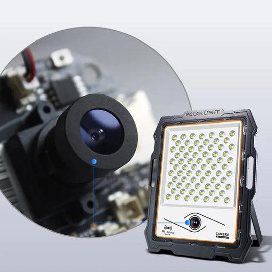 Projecteur Solaire de Sécurité avec Caméra