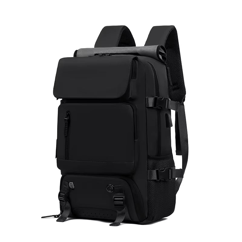 Sac de Voyage 3-en-1 Imperméable – Port USB & Compartiment Chaussures