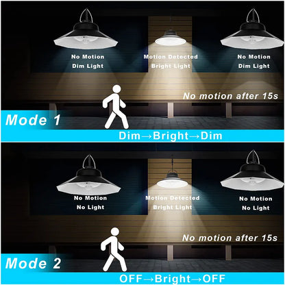 Lampe Solaire Double Soucoupe 2400lm