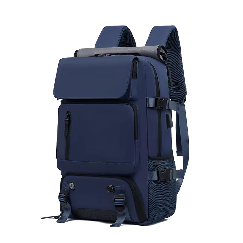 Sac de Voyage 3-en-1 Imperméable – Port USB & Compartiment Chaussures