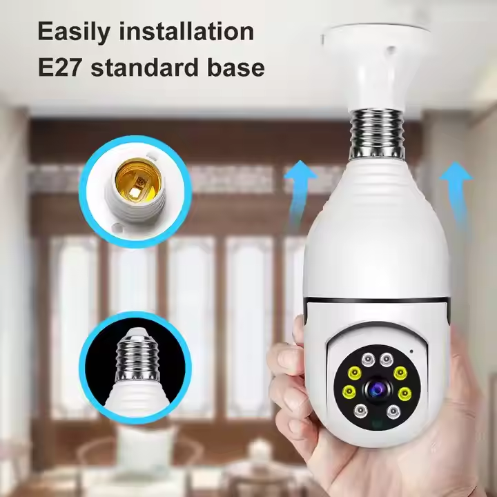 Caméra Ampoule WiFi 2MP