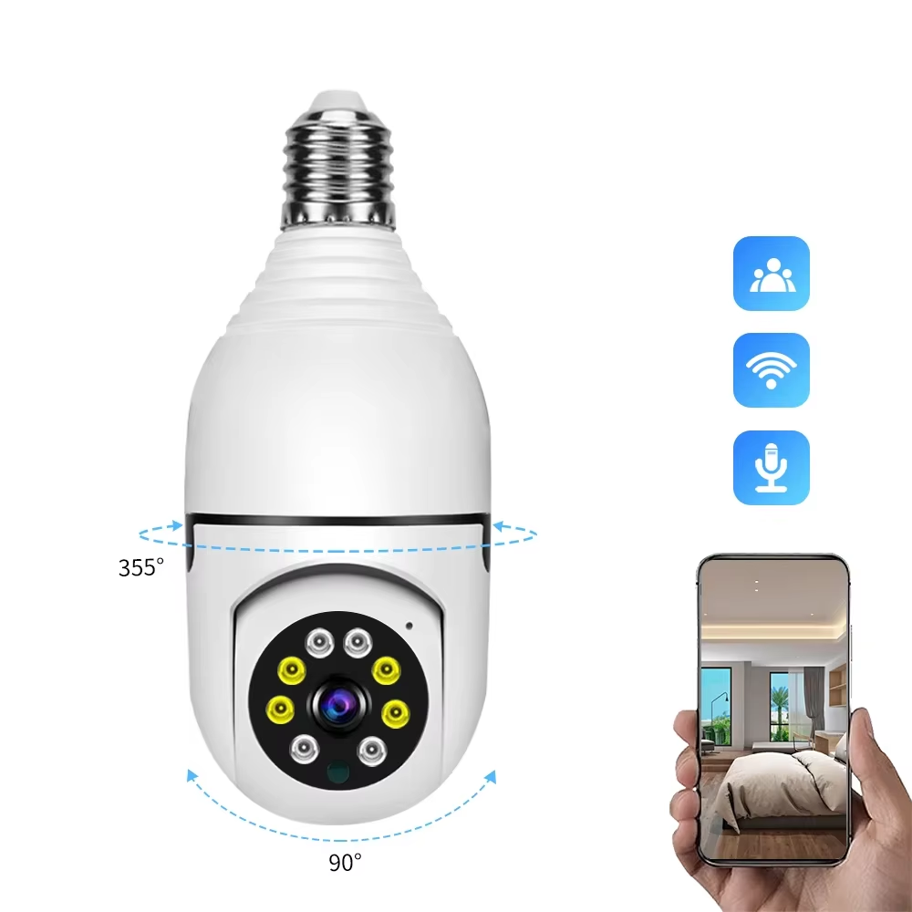 Caméra Ampoule WiFi 2MP