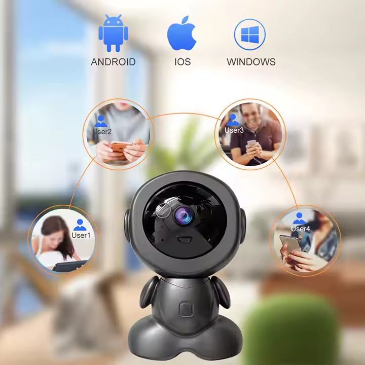 Caméra de Surveillance Intérieure WiFi Robot