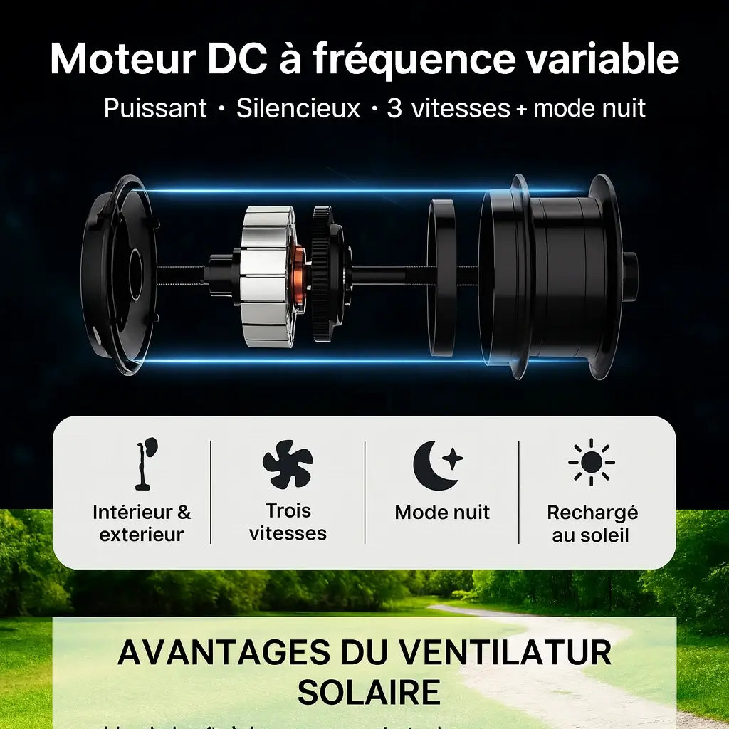 Ventilateur solaire