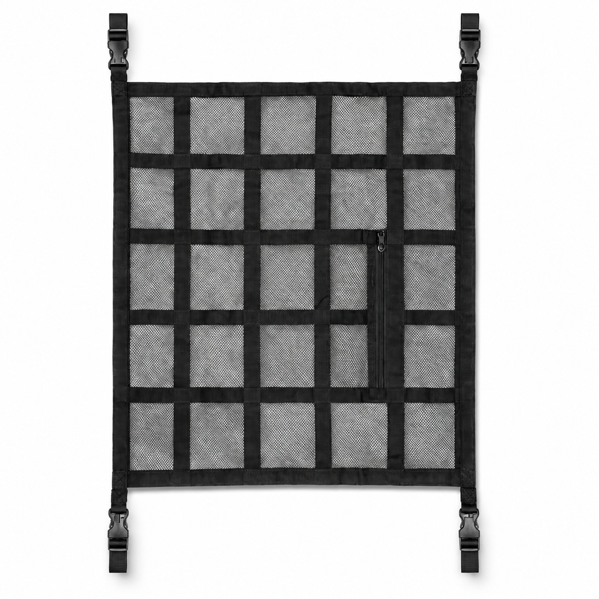 Filet de rangement de toit voiture noir – vue produit