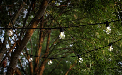 Guirlande solaire de 15M & 15+1 Ampoules