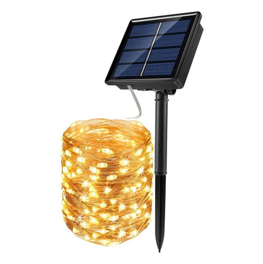 Filament de lumière solaire -  30M & 300 LEDS