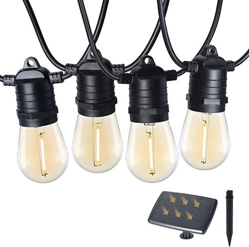 Guirlande solaire de 15M & 15+1 Ampoules