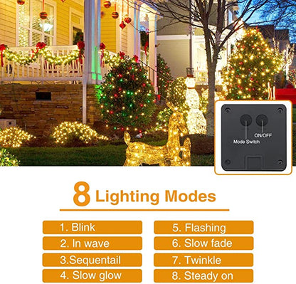 Filament de lumière solaire -  30M & 300 LEDS